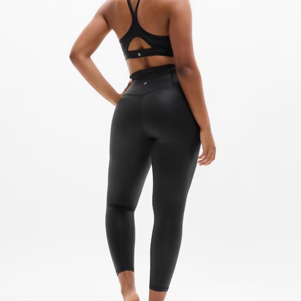 Athleta Women's ELATION SHINE NAVY Leggings